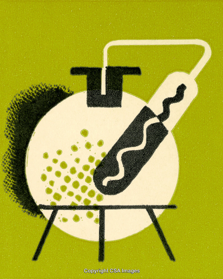 Abstract Illustration of Scientific Experiment with Test Tube and Apparatus