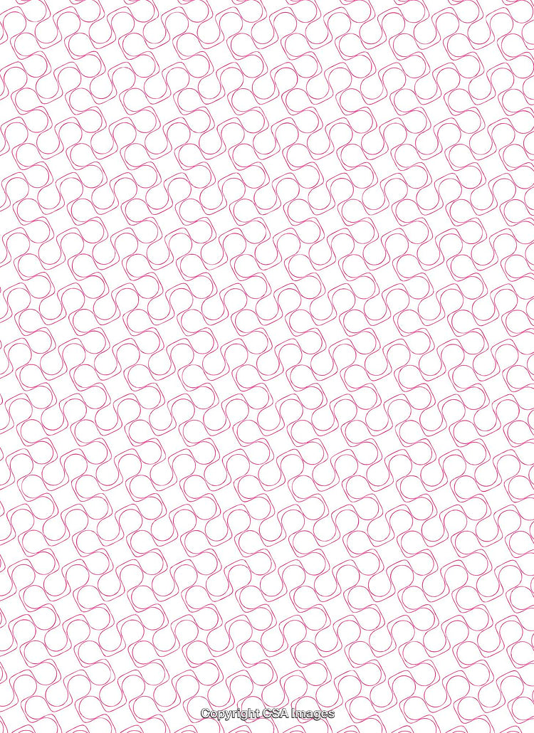 Stylish Modern Pink Geometric Patterned Background with Repetitive Flowing Lines