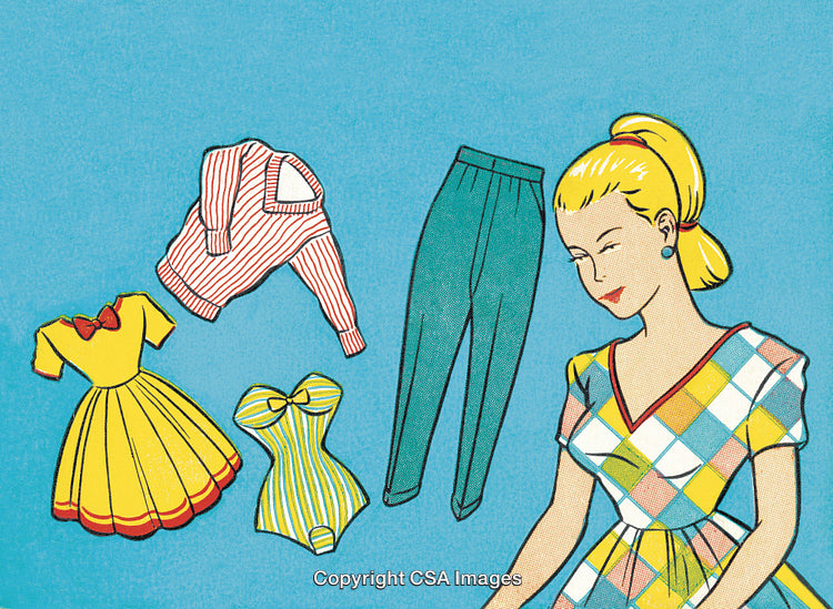Woman and Clothing