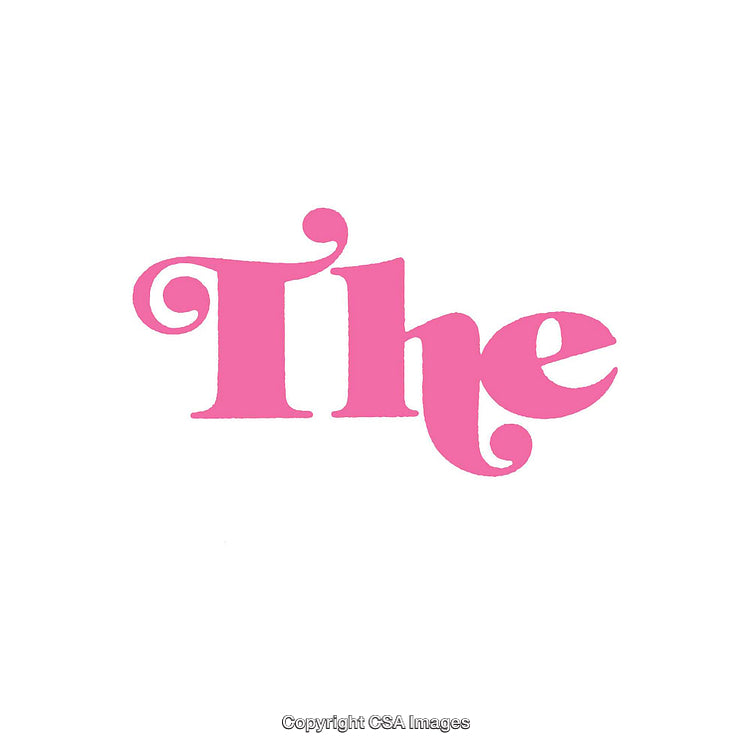 Pink Elegant Calligraphy Styled Text on a White Background