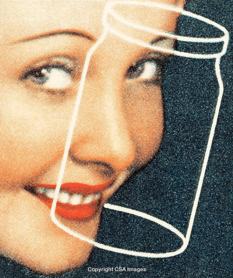 Retro Pop Art Style Portrait with Vibrant Colors and Bold Graphics