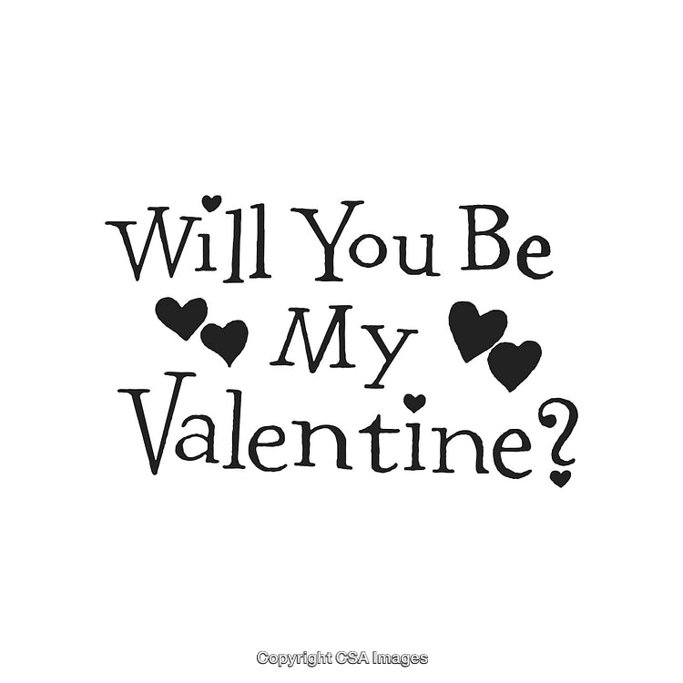 Romantic Valentine's Day Message Featuring Heart Graphics and Elegant Typography