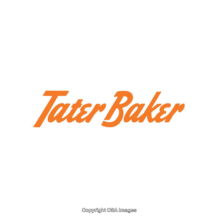 Stylized Orange Script Logo on Minimalist White Background