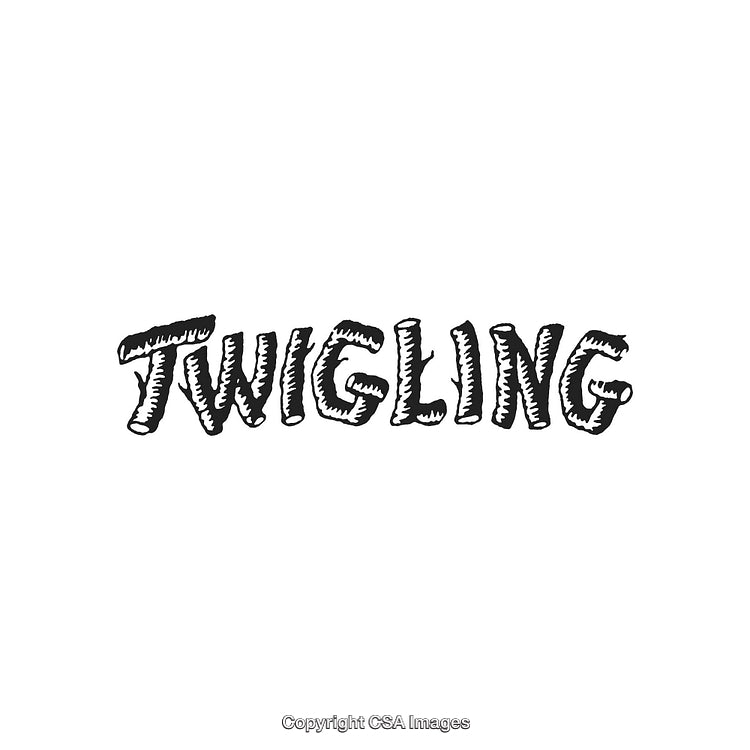 Grunge Hand-Drawn Text Design With Unique Artistic Style on White Background