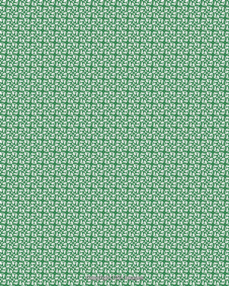 Green White Geometric Pattern Background With Repeating Shapes for Designs
