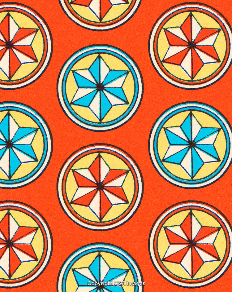 Pattern of Star Shapes