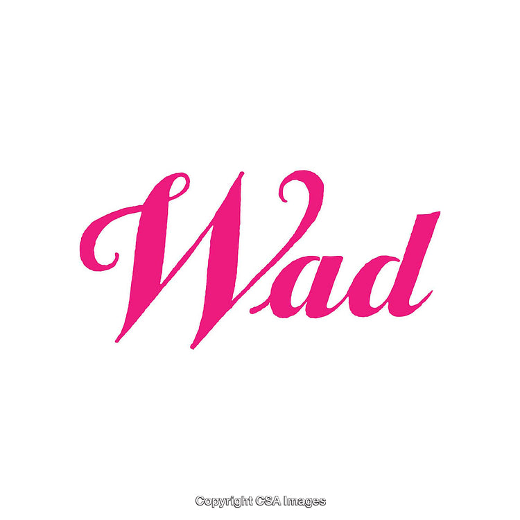 Elegant Pink Calligraphy Text on White Background