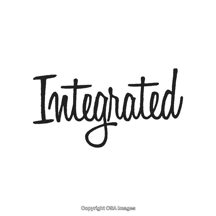 Elegant Handwritten Word Graphic Symbolizing Unity and Connection