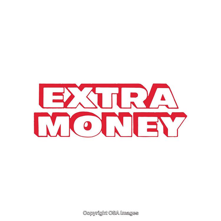Bold Red Text Displaying a Motivational Message About Financial Opportunity