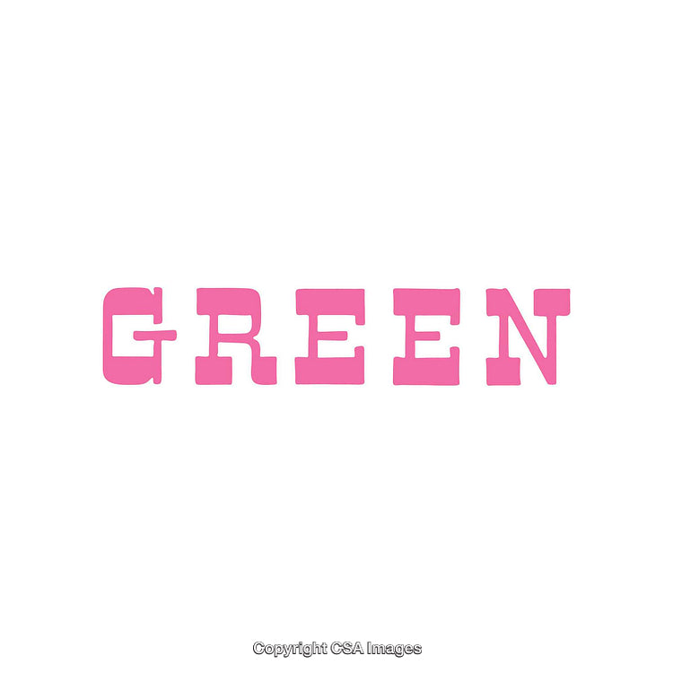Creative Word Art Featuring Bold Typography in Pink on White Background