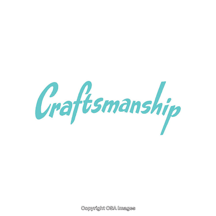 Typography Image Featuring the Word Craftsmanship in Bold Font