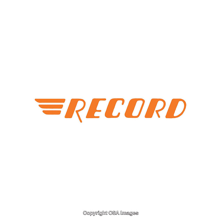 Minimalistic Orange Logo with Dynamic Symbol Design on White Background