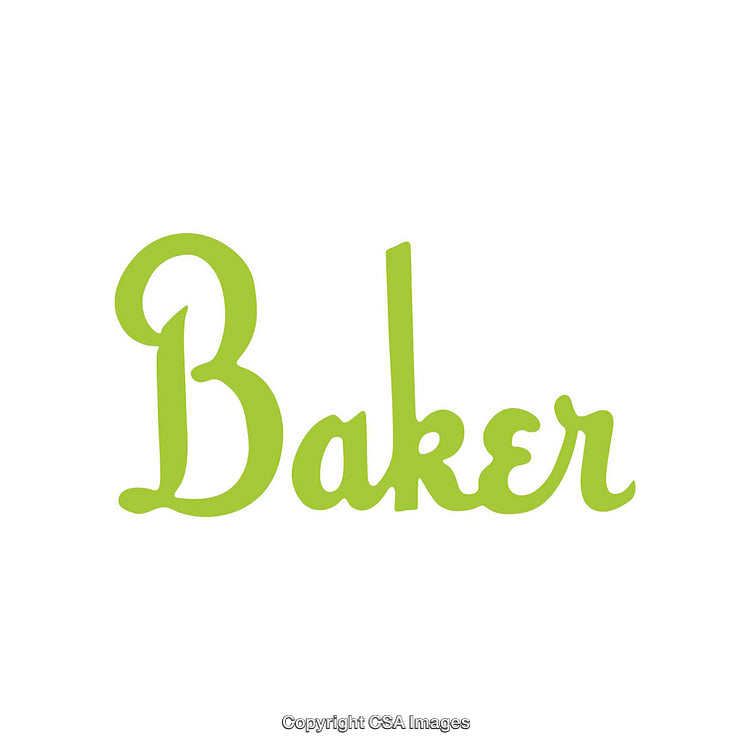 Bright Neon Green Calligraphy Text on White Background
