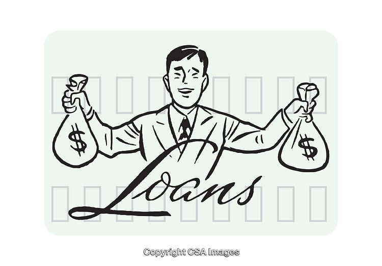 Illustration of Person Holding Money Bags Symbolizing Financial Success