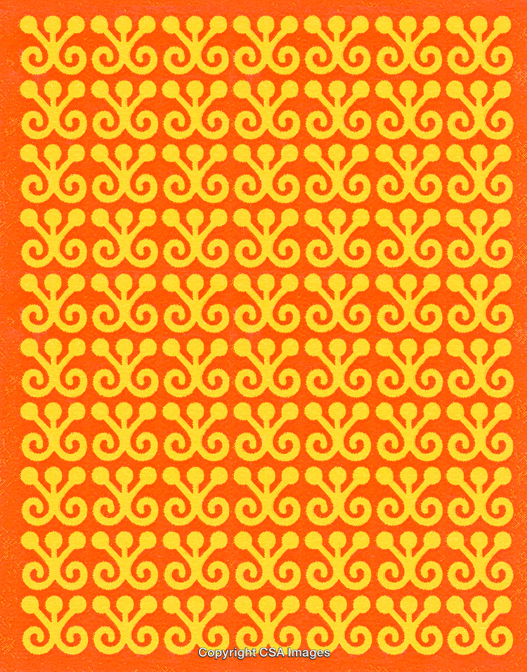 Yellow and Orange Pattern