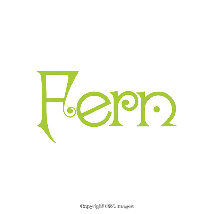 Green Nature-Inspired Graphic With Unique Decorative Typography and Leaf Elements