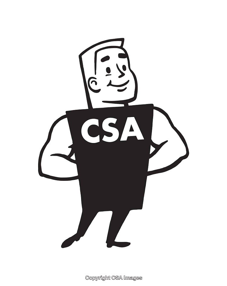 Black and White Cartoon Illustration of a Confident Male Character