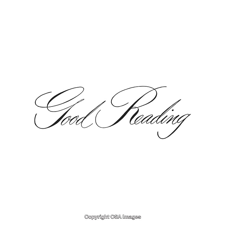 Elegant Calligraphy Reading Writing Inspiration Black Text