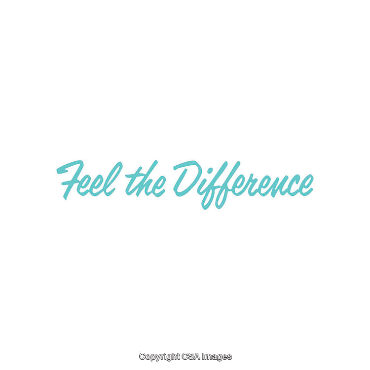 Minimalist Light Blue Script Text On White Background