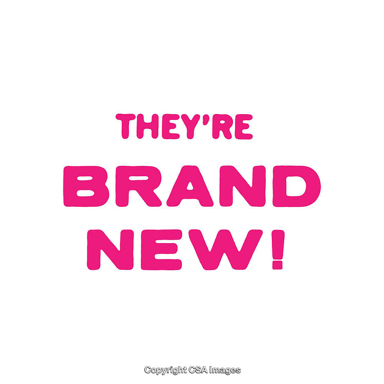 Vibrant Typography Highlighting Exciting New Offer in Bold Pink Text