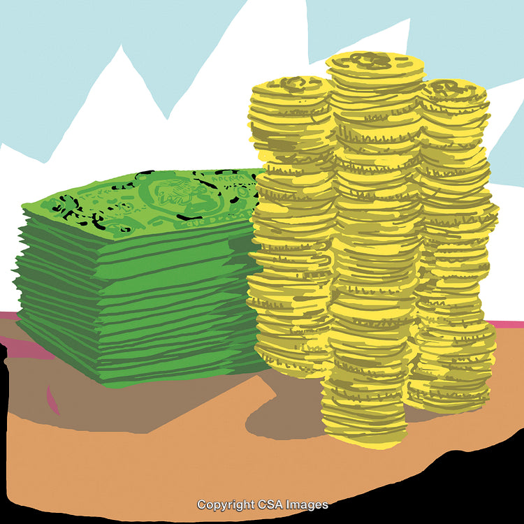 Stacks of Money