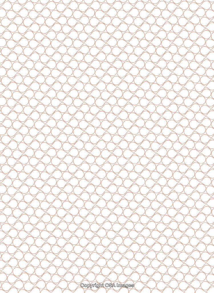 Minimalistic Circular Pattern Background in Subtle Orange Hue