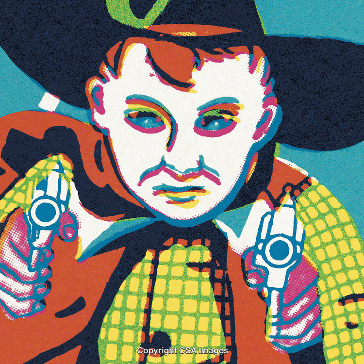 Cowboy with Two Pistols