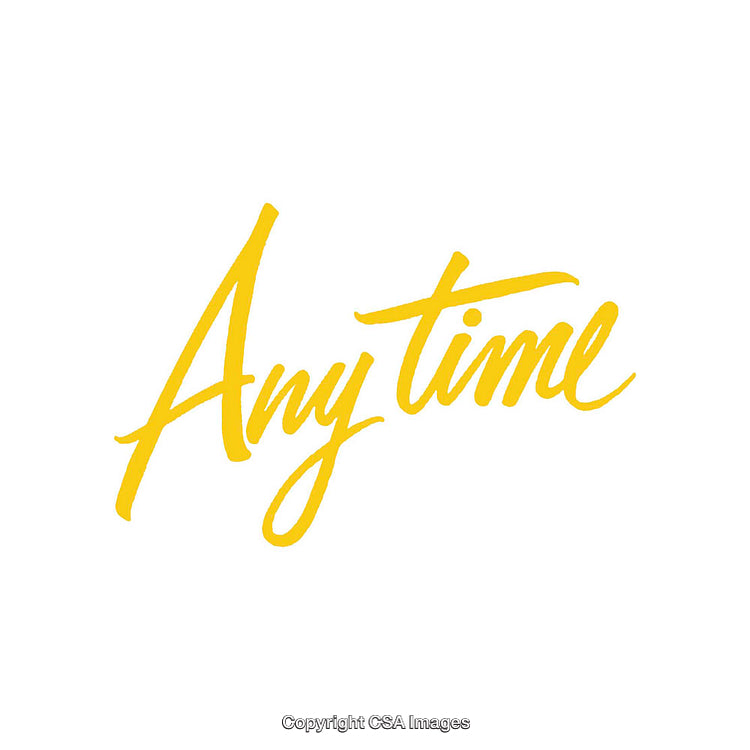 Quote Typography with Yellow Script on White Background for Inspiration