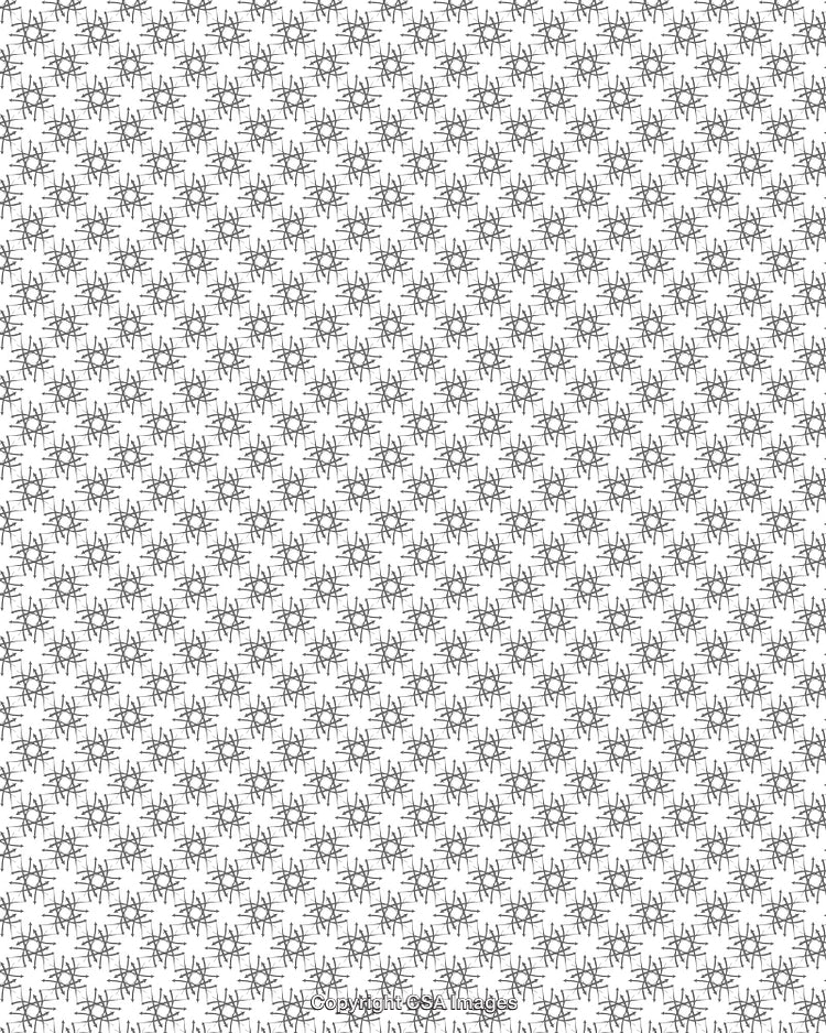 Abstract Geometric Pattern Featuring Intersecting Lines and Star Shapes