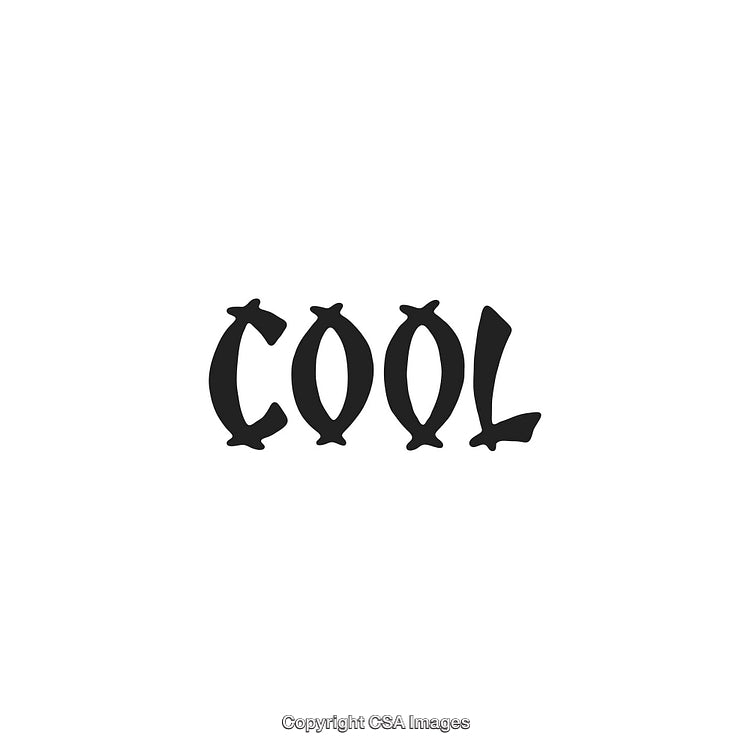 Creative Decorative Word with a Stylish Typographic Font Design