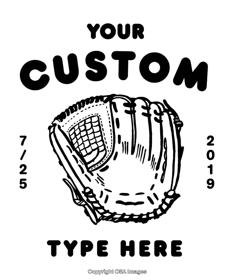 Baseball Glove Design Format