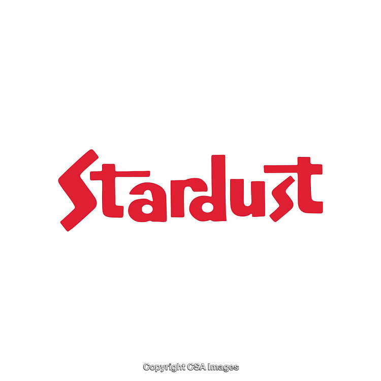 Bold Red Stylized Text Design on a Clean White Background