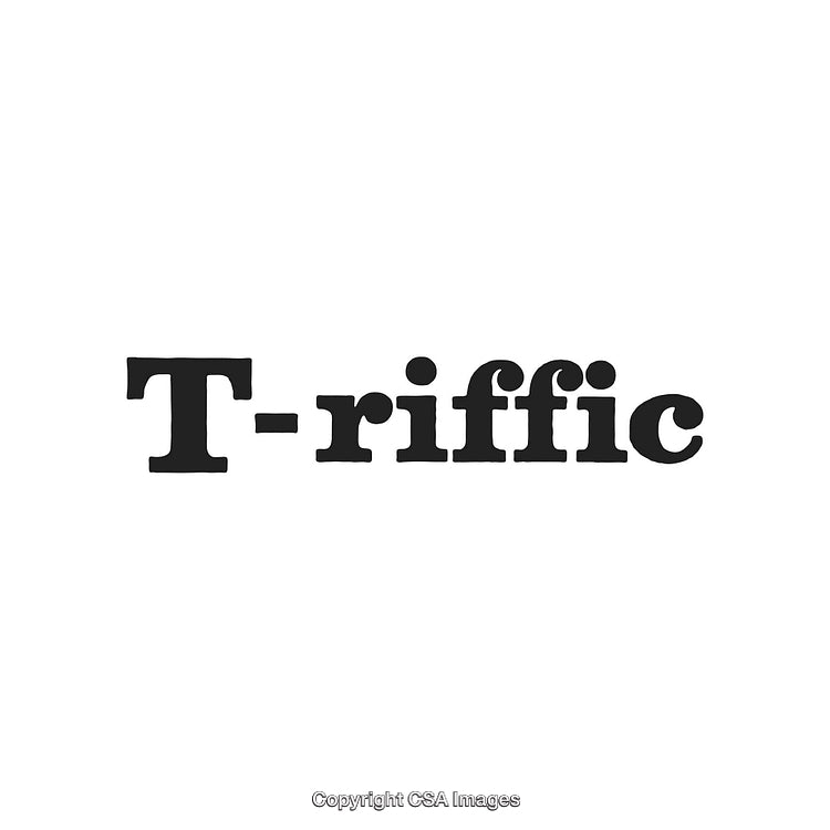 Creative Typography Logo with Emphasized Lettering and Positive Message