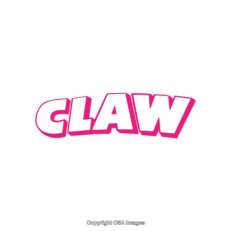 Bold Pink And White Text Design with Dynamic Appearance
