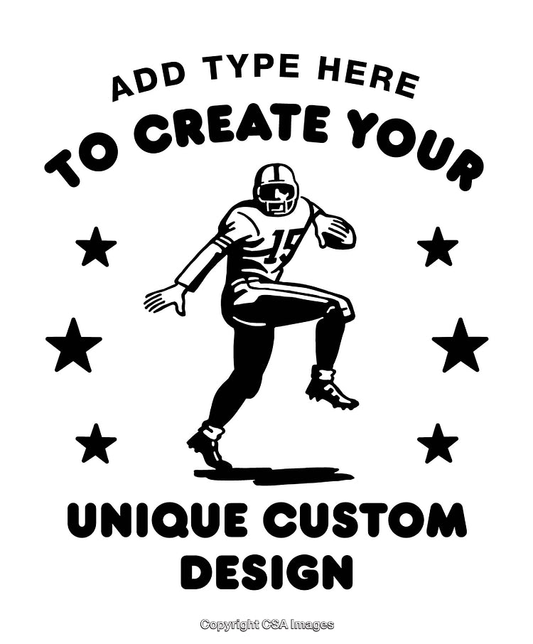 Football Player Design Format