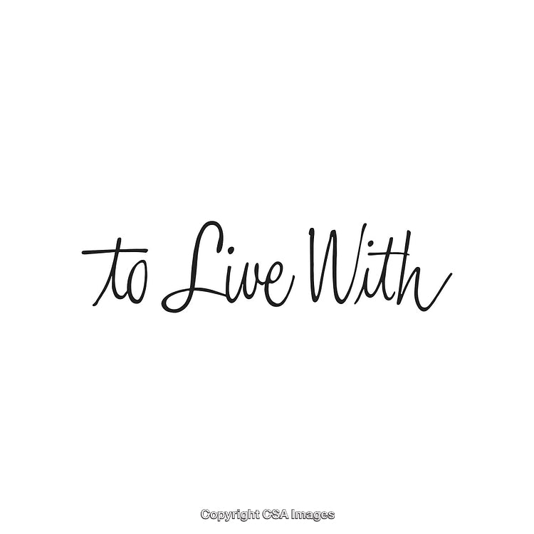 Elegant Handwritten Text with Inspirational Message on White Background