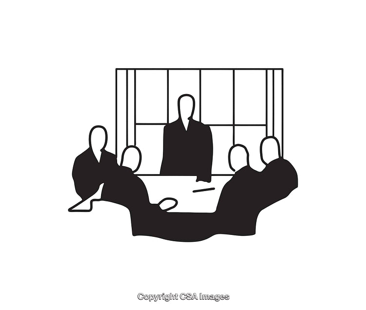 Vector Illustration of a Team in a Business Meeting Environment