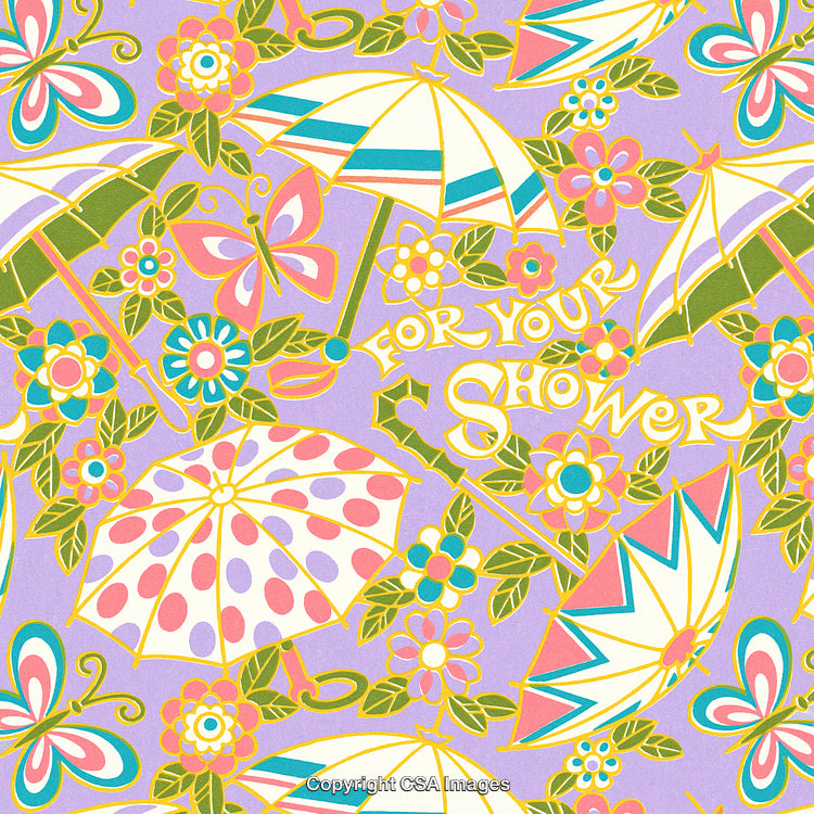 Umbrella Shower Pattern