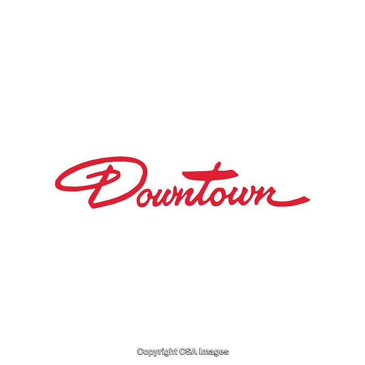 Stylized Red Script Text Logo Design on Clean White Background