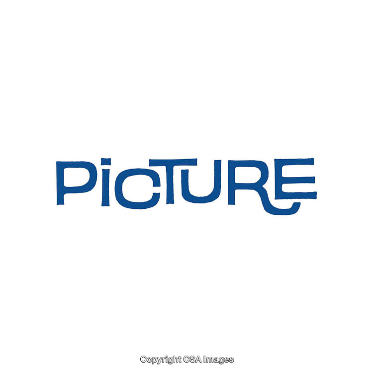Blue Artistic Text Design on a White Background