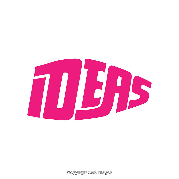 Vibrant Pink Stylized Text Logo Design On White Background