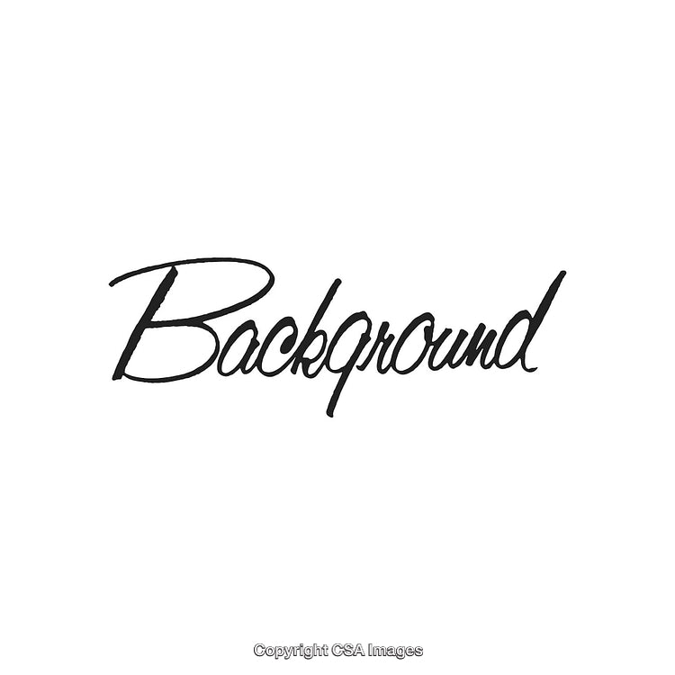 Stylish Writing of the Word Background on Plain White