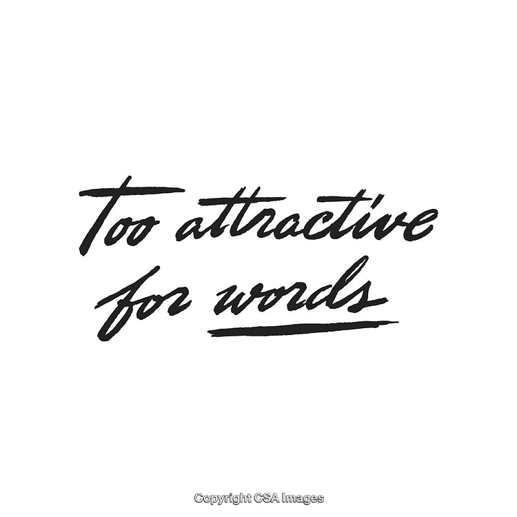 Elegant Handwritten Quote Celebrating Beauty Beyond Words on a Minimal Background