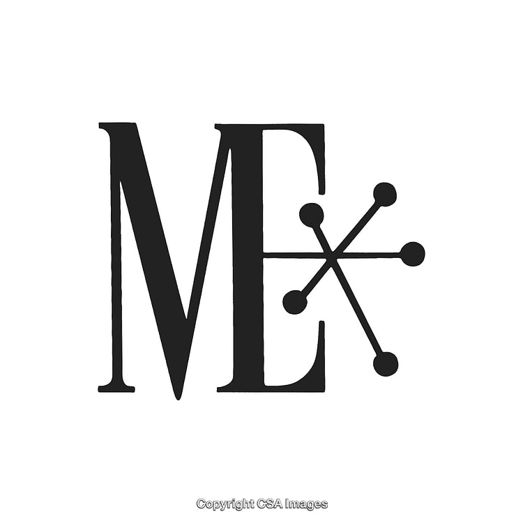 Modern Artistic Monogram Design Featuring Unique Lettering and Geometric Elements