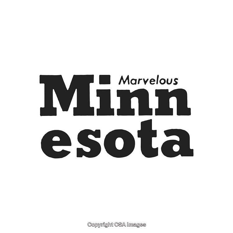 Bold Graphic Text Design Featuring the Phrase 'Marvelous Minnesota'