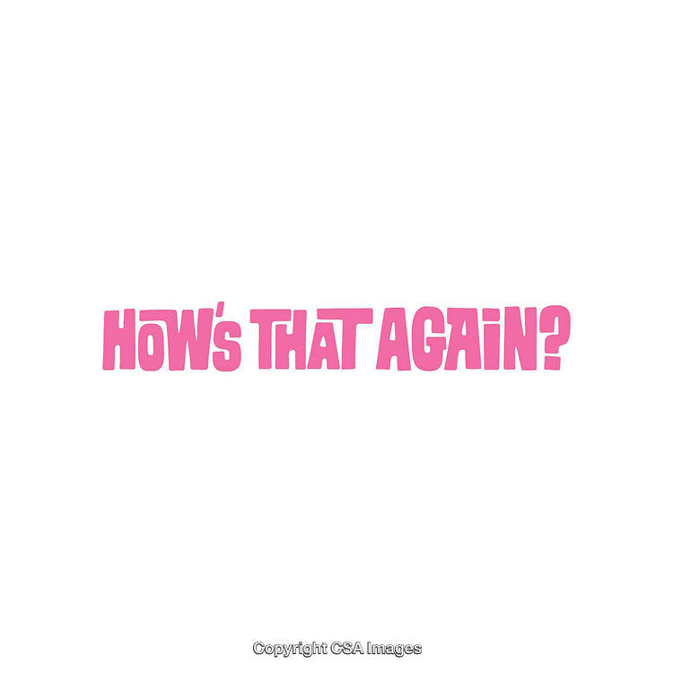 Playful Pink Typography Asking an Intriguing Question on White Background