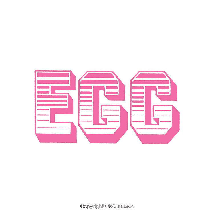 Bold Pink Text Illustration With Vibrant Typography Design
