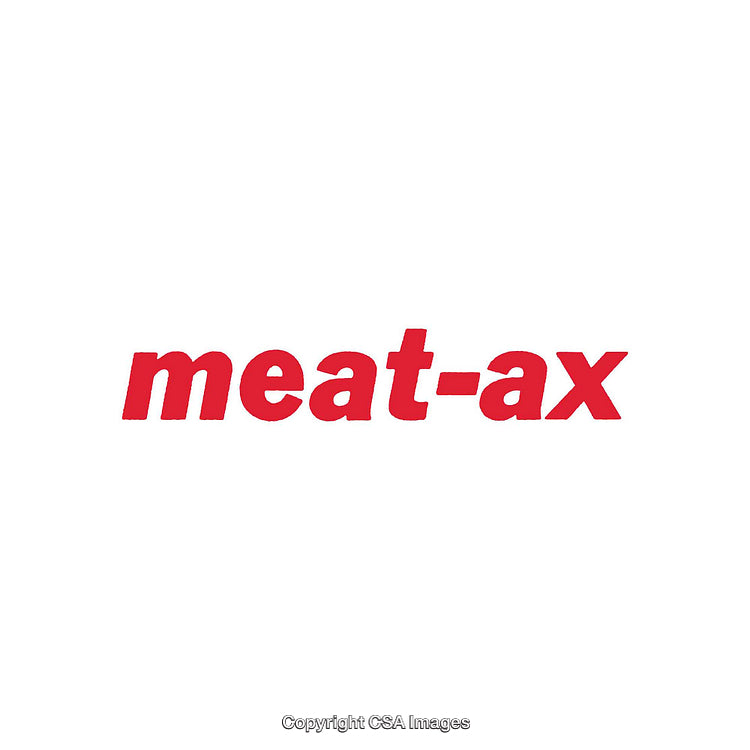 Red Bold Text Depicting a Conceptual Brand Name on White Background