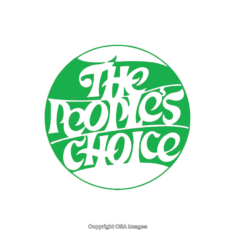 Green Circle Logo with 'The People's Choice' Text Design