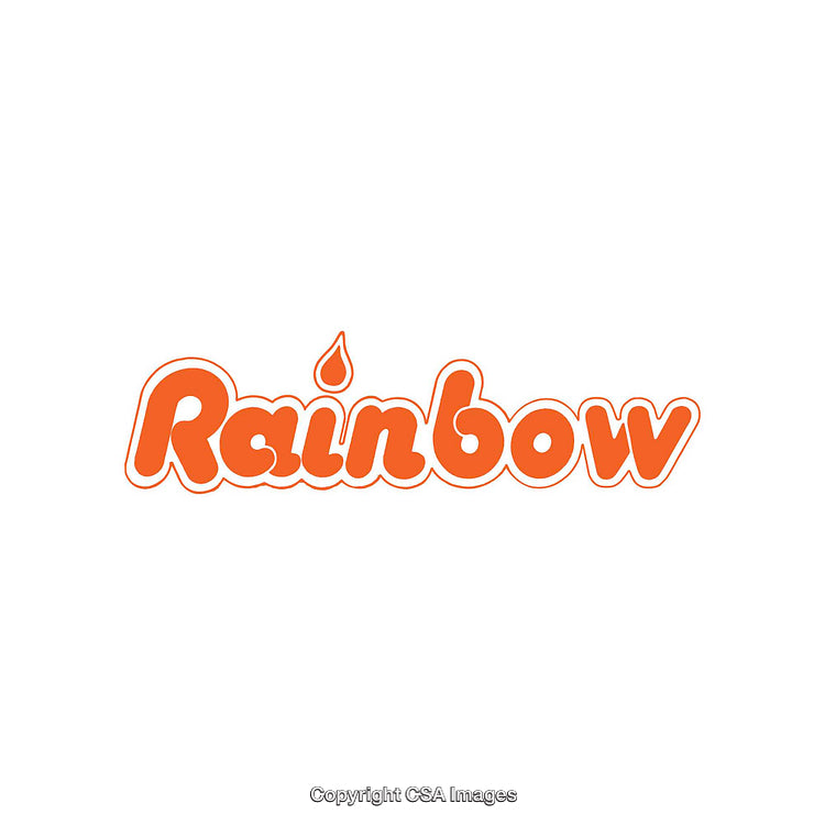 Colorful Playful Typography Logo Design With Orange Shades and a Droplet Accent